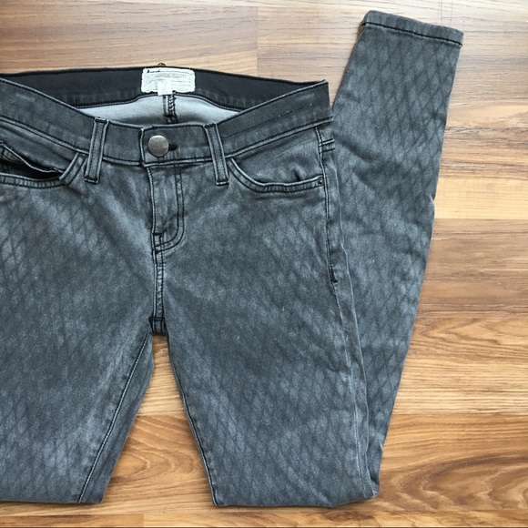 Current/Elliott Denim - Current/Elliott Fishnet Ankle Skinny Jean